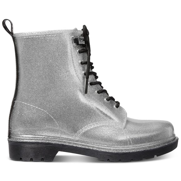 NIB MICHAEL Michael Kors Tavie Rain Booties Sz6 - Picture 2 of 3